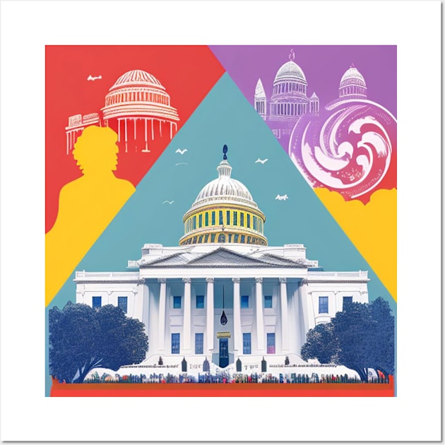 Washington DC Wall Art by Quixotic Oasis